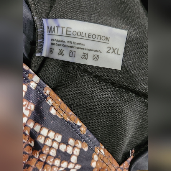 NWOT!! MATTE COLLECTION SWIMSUIT! - Picture 3 of 3